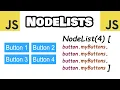 What are NodeLists in JavaScript