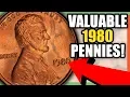 1980 PENNIES WORTH MONEY - 1980 LINCOLN PENNY VALUE