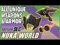 Unique Weapons Armor Guide DLC - Fallout 4 Nuka-World