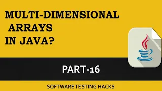 What is Multi-Dimensional array in Java Array Part 16 Java tutorial