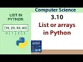 How to Use List in Python List Operations in Python Complete Guide to Lists in Python FBISE 26