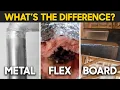 Flex vs Metal vs Duct Board Differences and Use Cases