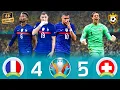 Switzerland shocks the world and knocks out Mbappe \u0026 France🤯🔥💥❯ France (4-5) Swisra ● EURO 2020 🎬 4K