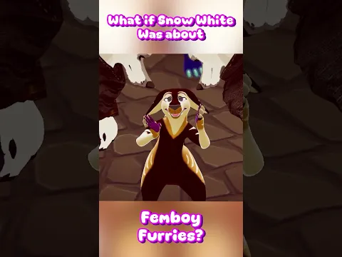 What if Snow White was a Femboy Furry? #furry #furries #vtuber  #vrchat #vr