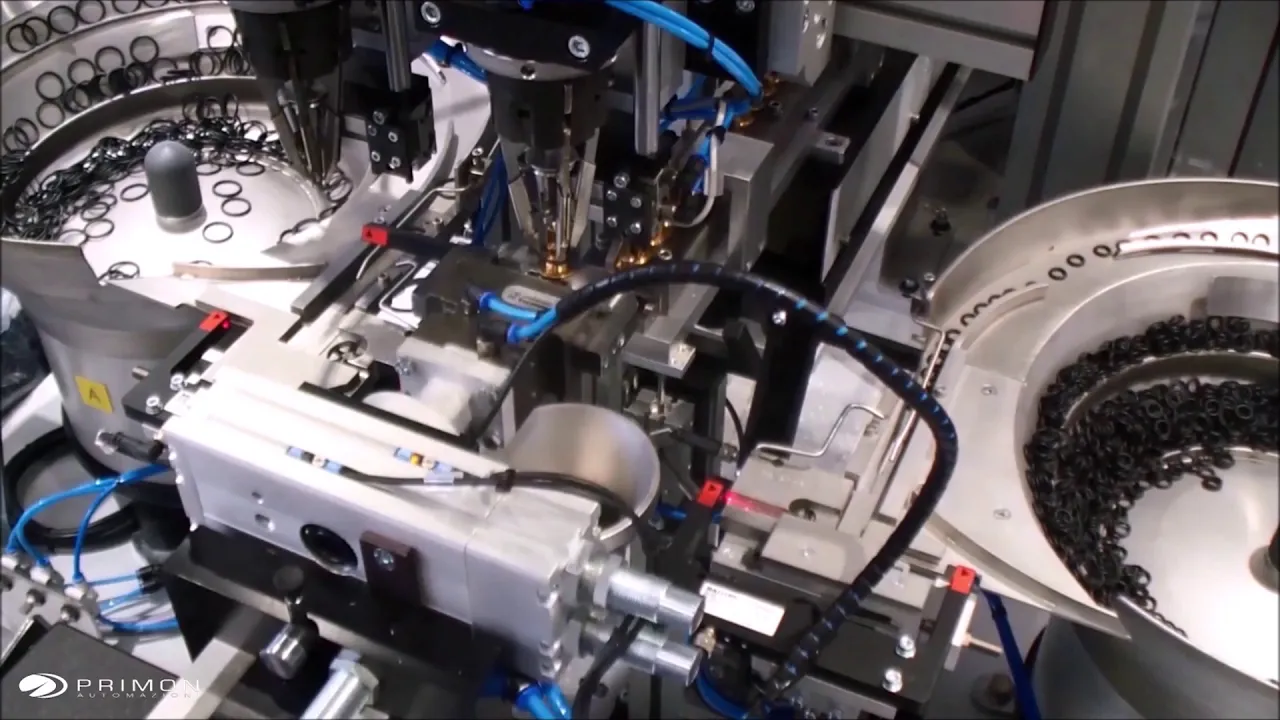 Assembly machine for loading O-Rings