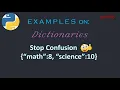 py4 8 Python Dictionaries are Simple With Examples