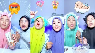 SI BAIK DAN SIJAHAT MAKAN BUBUR BAYI??!! Kumpulan video terbaru raisafatwins