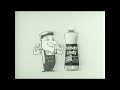 Handy Andy Cleaning Kitchen Wipes the whole house clean TV Commercial 1959