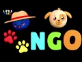 BINGO 🐶 🍎 | Dancing Fruit Baby Sensory Video Visual Stimulation Animation