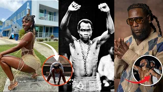 why korra obidi twerked on fela kutis grave burna boy armpits causes uproar celebrity news