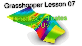 CAD4 - Scripting LS2020 Lesson 07 Local Coordinates t UV