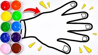 Aprende a colorear una mano súper divertida 🎨
