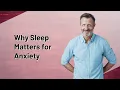 Consistent Sleep: Your Secret Weapon Against Anxiety