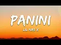Lil Nas X -  Panini (Lyrics)