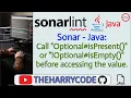 Solucion FIX Sonar - Java Call Optional or Optional before access