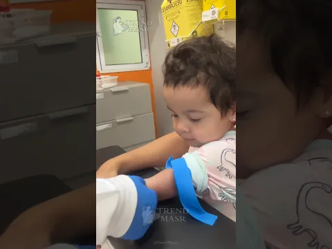 نأخذ هينة الدم من بنوتي 🥹 #momlife