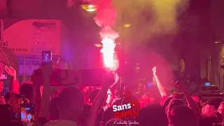 جماهير الترجي تشعل الأجواء في باب سويقة احتفالا ببلوغ مونديال الأندية ونهائي دوري أبطال أفريقيا 