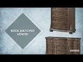 Charmond Brown Upholstered Sleigh Bedroom Set