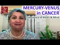 Download Lagu 17th Jun 2024 - Confluence of Heart and Mind - The Mercury-Venus Embrace in Cancer
