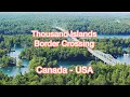 Driving Crossing Canada - US Border