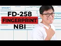 Fingerprint NBI FD 258 EB-3 Nurse