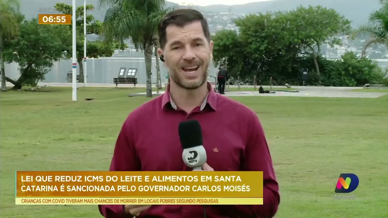 Lei que reduz ICMS do leite e alimentos é sancionada em Santa Catarina