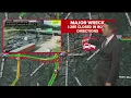 Major wreck involving semi-truck closes all lanes on I-285 near Ashford Dunwoody Road