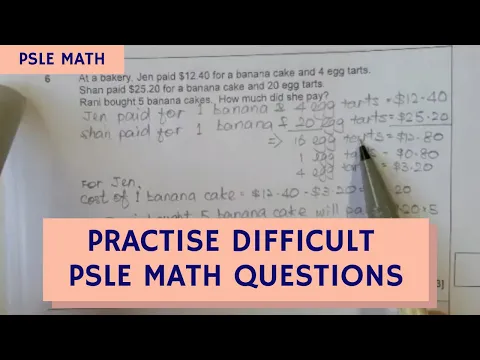 How to Solve Difficult PSLE Math Questions