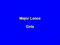 Major Lance - Girls