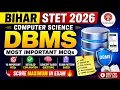 STET 2026 DBMS Questions Important MCQs Detailed Explanation Computer Science
