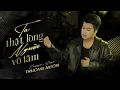 Lagu Ta Thật Lòng Người Vô Tâm - Trương Ngôn | Official Mv | Nhạc Trẻ Balad Buồn Tâm Trạng Hay Nhất 2026