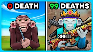 Zombonk, but if I die I UPGRADE my Gear
