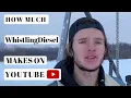 How much Whistlin Diesel makes on Youtube - YT Money Business Model