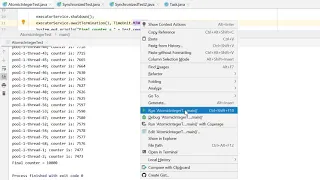Java AtomicInteger Super Simple Example