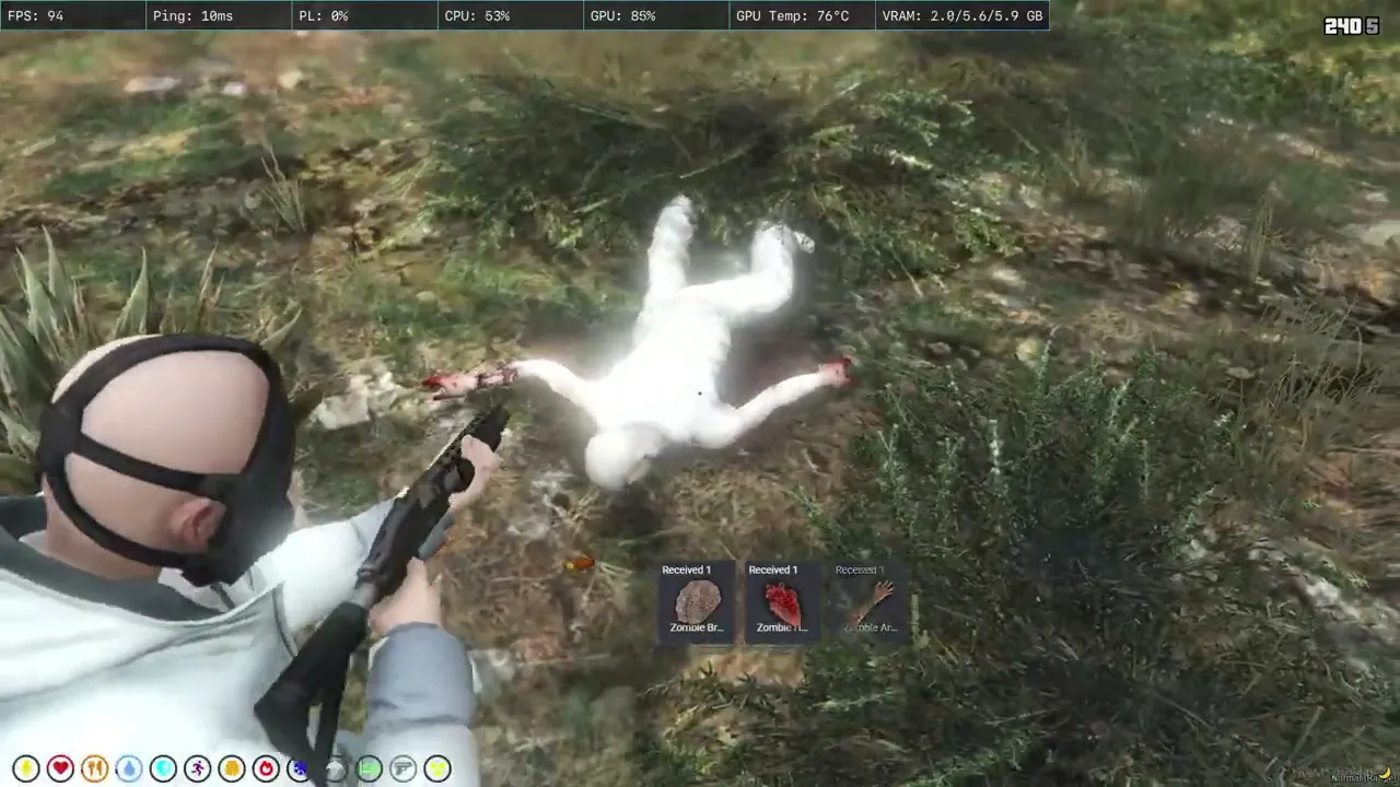 [QBCore|ESX] Loot Peds