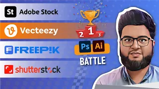 Shutterstock vs Adobe Stock vs Freepik vs Vecteezy Stockimages 2025 Which is RIGHT for YOU