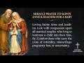 Miraculous Intercession of Saints Anne & Joachim for Couples Seeking a Child