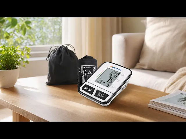 IMGadgets Blood Pressure Monitor (Upper Arm) – Large HD Backlit Display for Home / Travel
