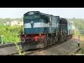 Fast Diesel Curving Trains | "KARNATAKA" Trains | South Western Railways