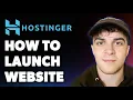 How to Launch Website on Hostinger Full 2025 Guide