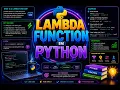 Lambda Function In Python Python Lambda Function
