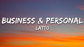 latto business u0026 personal lyrics 