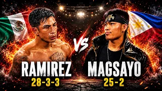 veteran war mark magsayo vs eduardo ramirez boxing fight highlights