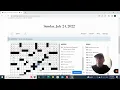 Washington Post Crossword Sunday - July 24 2022