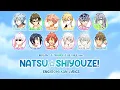 NATSU☆Shiyouze! IDOLiSH7,TRIGGER \u0026 Re:vale ver. (Live) - Color-Coded English / Romaji / Kanji Lyrics