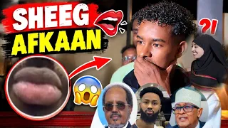 SHEEG AFKAAN QOF CAAN AH WEE SHEEGI WAAYEEN..😱😂