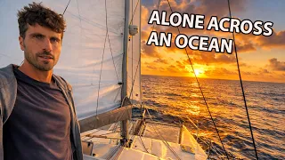 20-Days Alone Across Ocean in Hurricane Damaged Catamaran