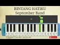 Download Lagu september band bintang hatiku not pianika