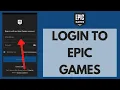 EPIC GAMES Login - How to Login to Epic Games Account 2025