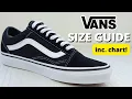 Vans Size Guide Chart Do Vans Run Big Or Small